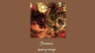 Christmas sped up songs 