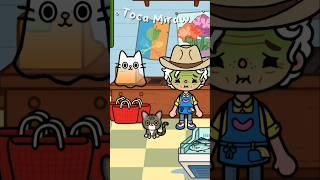 Poor Stray Cat Family#tocaboca #tocalifeworld #shorts