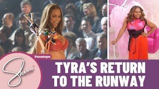 Tyra Banks Returns to Modeling | Victoria's Secret Fashion Show | Sherri Shepherd