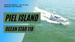 Piel Island From Preston Marina. Aquastar Oceanstar 118.