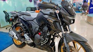 Yamaha fzs 250 with golden wheels | Auto Travel Tech