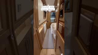 Dream home?  Full tour on channel #narrowboat #tinyhouse #houseboat #boatlife