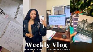 COLLEGE WEEKLY VLOG: Life as an Accounting student balancing 2 jobs