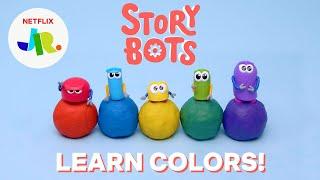 Learn Colors for Kids with StoryBots Clay  Netflix Jr