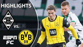 Borussia Monchengladbach vs. Borussia Dortmund | Bundesliga Highlights | ESPN FC