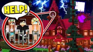 MY FRIENDS ARE TRAPPED IN A CURSED MANSION! (Minecraft)