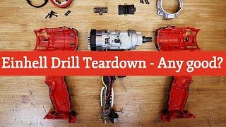 Einhell 18V PXC Brushless Hammer Drill Teardown - How good is this one?