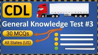  CDL General Knowledge Practice Test 2023 | For All States in the US 