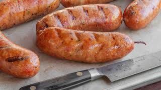 Homemade Smoked Chicken Andouille Sausage