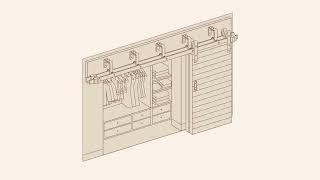 How Does A (Double-Track) Bypass Barn Door Hardware Kit Work?