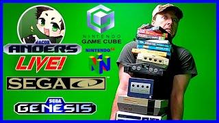 I bought some Retro consoles and games... Let's play 'em! - Retro Game Live Stream!