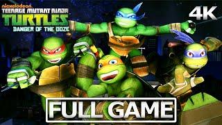 TMNT Danger Of The Ooze Full Gameplay Walkthrough / No Commentary 【FULL GAME】4K 60FPS Ultra HD