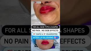 Trending lip blushing  under PMU at ZOOM | first time in Nepal | latest techniques