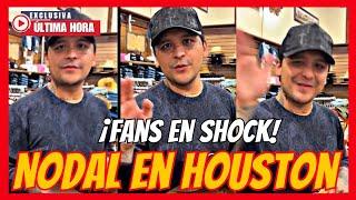  ¡NODAL HUMILDE en Houston!  ¡Su Encuentro con Fans DA MUCHO DE QUÉ HABLAR! 