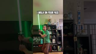 Shaggy vs Purple Guy Shaggy #lightsaber #starwars