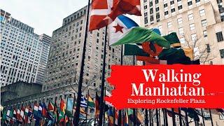 Walking Rockefeller Plaza , DJI Osmo Pocket