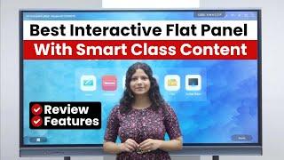 Best Digital Board For Teaching With Smart Class Content - Best Interactive Flat Panel #smartboard