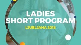 Maryna Zhdanovych (UKR) | Ladies Short Program | Ljubljana 2018