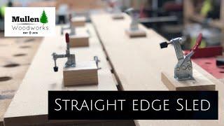 Straight Edge Sled - Jointer Jig