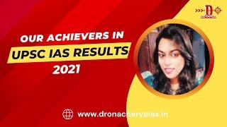 UPSC IAS RESULT 2021 | Droanacharya IAS Chandigarh