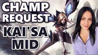 KayPea Plays AP Kai'Sa Mid [CHAMP REQUEST]