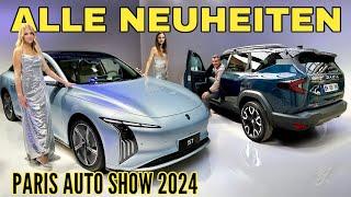 Alle neuen Autos: Pariser Salon / Mondial de l´Auto - Der Messerundgang von A bis X | 2024