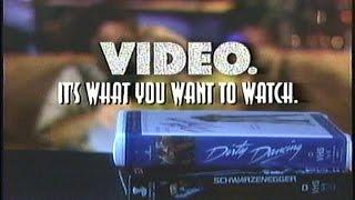 Video Store Commercial