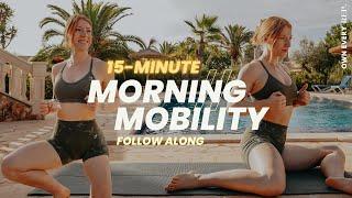 15 Min. Morning Mobility Routine | Slow Paced | Feel Good Flow | Full Body, No Equipment