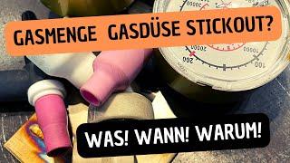 Gasdüse, Gasmenge und Stickout? Was, wann und warum! Erklärt für Wig Schweisser Tipps!