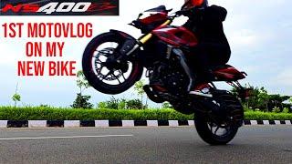 Bajaj Pulsar NS400Z | My 1st Evening Ride After Delivery | Ownership Review