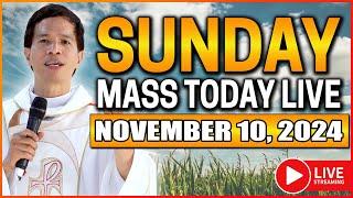 SUNDAY FILIPINO ONLINE LIVE MASS TODAY || NOVEMBER 10, 2024 || FR. FIDEL ROURA