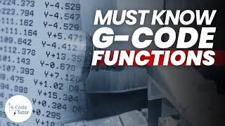 G-Code Basics: Must Know Functions for CNC Machining! (Part 3)