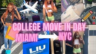 COLLEGE MOVE IN DAY VLOG | BACK TO SCHOOL ~ LIU BROOKLYN