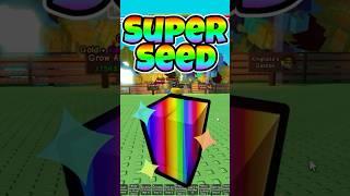 Claim the super seed while you can!! #growagarden #roblox #gardengames