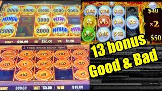 Wednesday weekly bonus x 13. Some good. some are very bad #slot #gambling