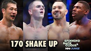 Right Bookings? Rakhmonov vs. Garry, Covington Returns vs. Buckley | Spinning Back Clique