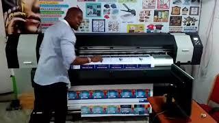 YH-1800H Eco Solvent Printer with XP600 Printhead