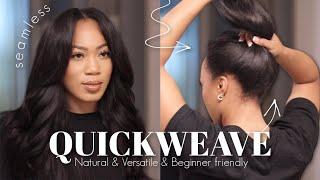 NATURAL VERSATILE QUICK WEAVE | BEGINNER FRIENDLY