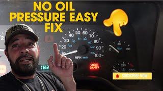 Jeep Wrangler Oil Pressure Fix - STOP THE ENGINE LIGHT!