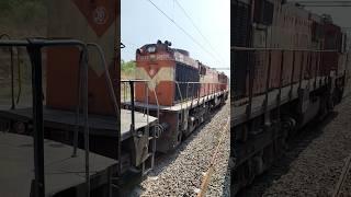 GTL WDM3D Twins Chugging _ 17641 Kacheguda - Narkher Intercity Express Departing Chudawa.