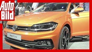 VW Polo 6 (2017) / Weltpremiere / Sitzprobe / Neuvorstellung / Details