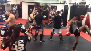 Beginner Muay Thai Drills at Sitan Gym Long Island
