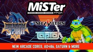 MiSTer FPGA News - New Arcade Cores, AO486, Saturn & More