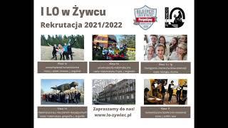 I LO im. M. Kopernika w Żywcu - rekrutacja 2021/2022