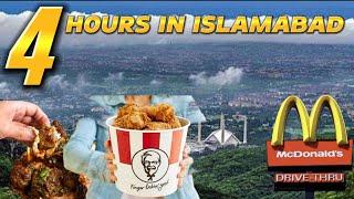 4 HOURS IN ISLAMABAD | Daman e koh, faisal masjid | KFC | Family trip to islamabad | MRK