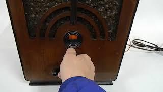 Philco Radio Model 60 Moderne Baby Grand Tombstone 1934