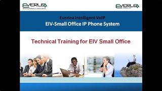 EIV Small Office Phone Technical Training