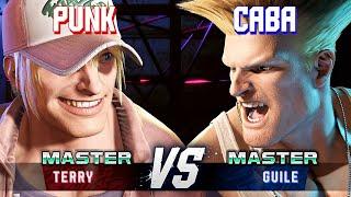 SF6 ▰ PUNK (Terry) vs CABA (Guile) ▰ High Level Gameplay