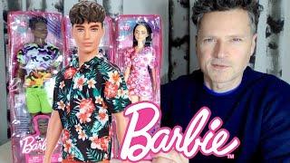 2021 BARBIE & KEN FASHIONISTAS 177, 183, 184 MATTEL DOLL UNBOXING REVIEW COMPARISON