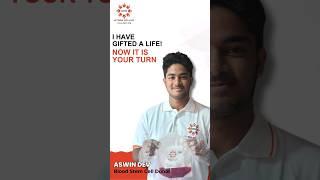 Meet our blood stem cell donor, Aswin Dev from Kerala.